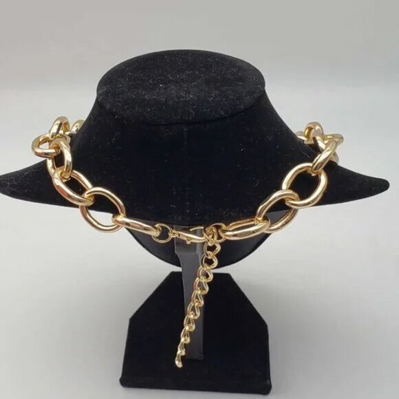 Authentic Louis Vuitton Lock&Key w/Unbranded Gold Plated Chain Necklace 121525 - Picture 5 of 9